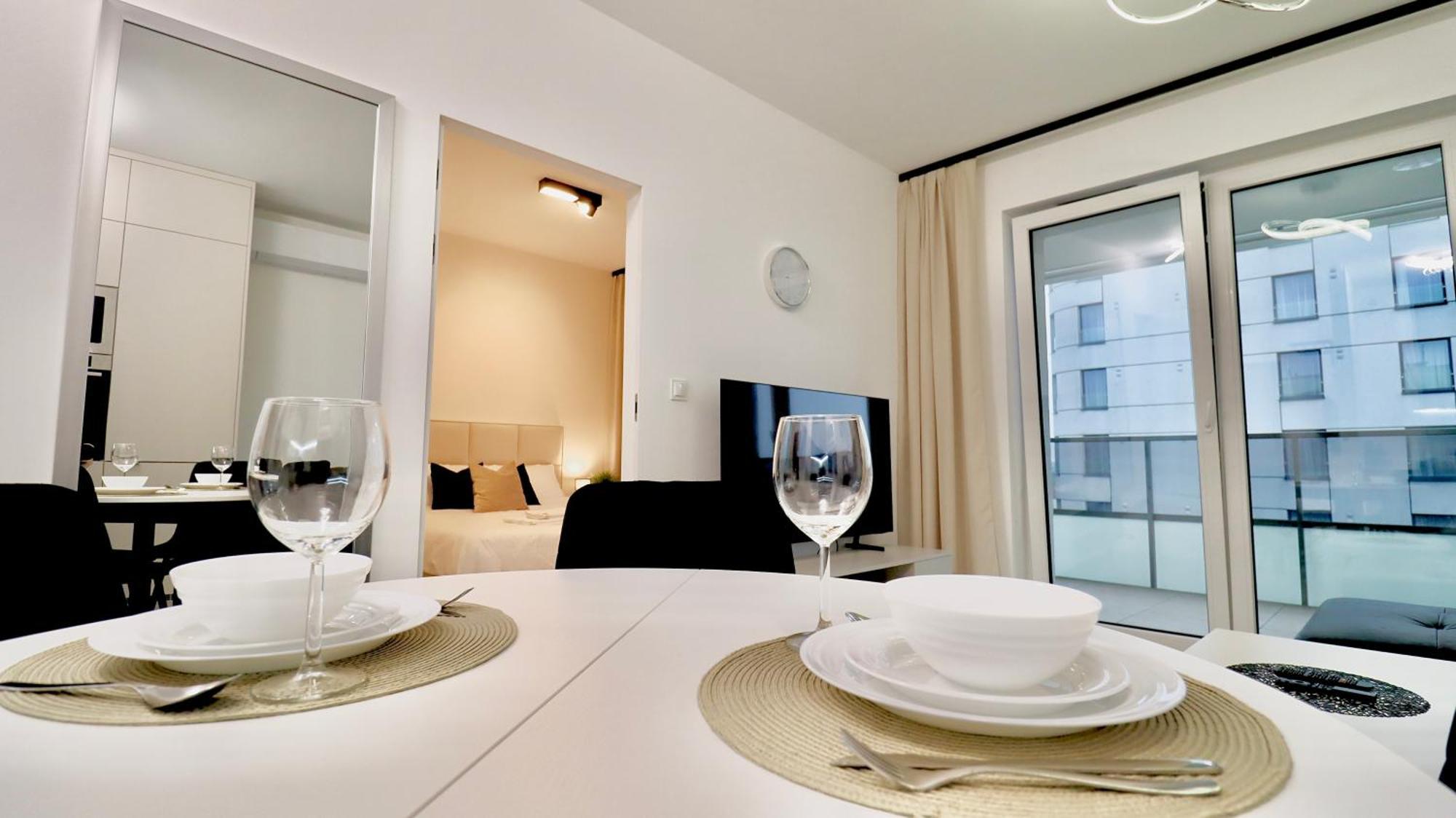 Modern Sky Apartments 比亚韦斯托克 外观 照片