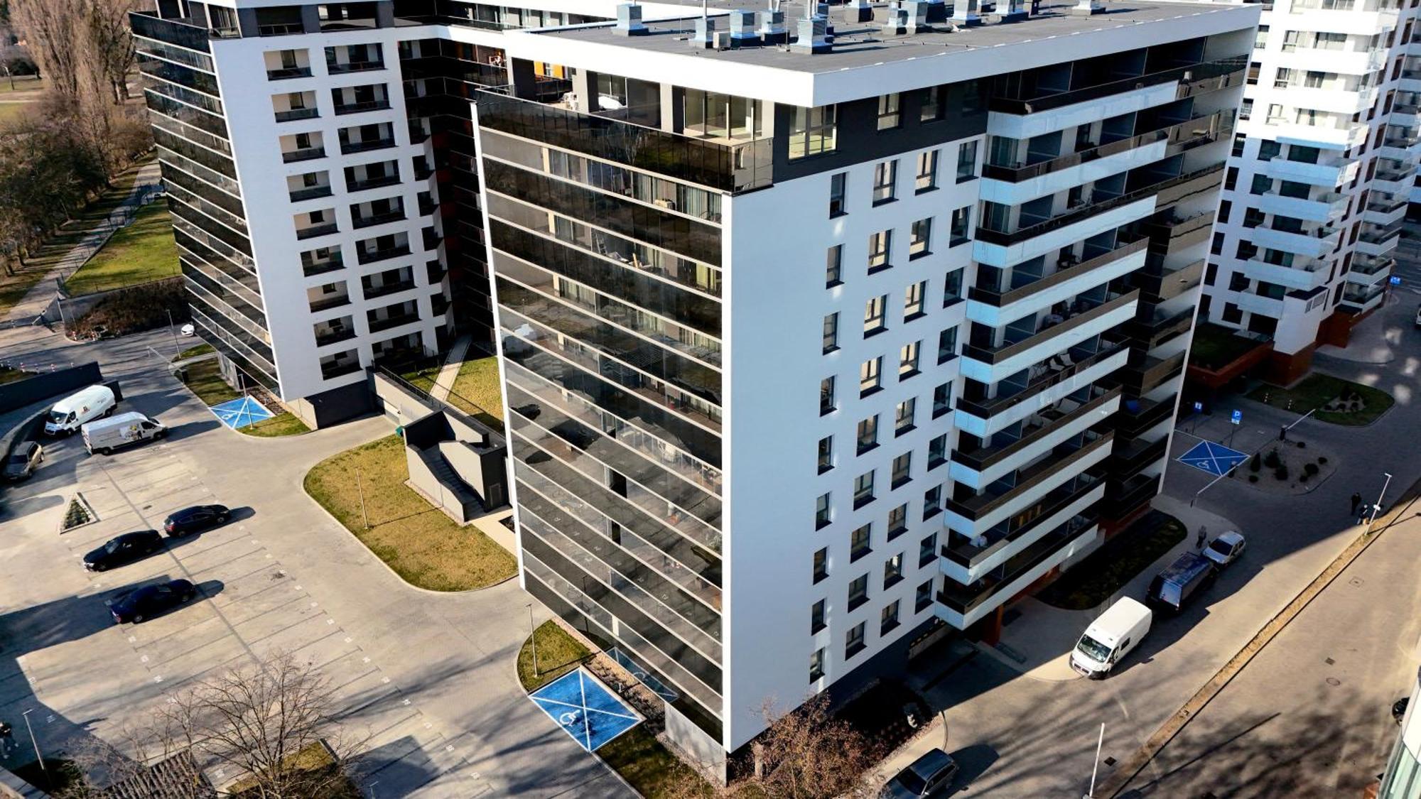Modern Sky Apartments 比亚韦斯托克 外观 照片